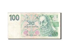 Geldschein, Tschechische Republik, 100 Korun, 1993, 1993, KM:5a, SS