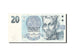 Banknote, Czech Republic, 20 Korun, 1994-1996, 1994, KM:10a, AU(55-58)