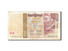 Portugal, 500 Escudos, 1995-1997, 2000-11-07, KM:187c, VF(30-35)