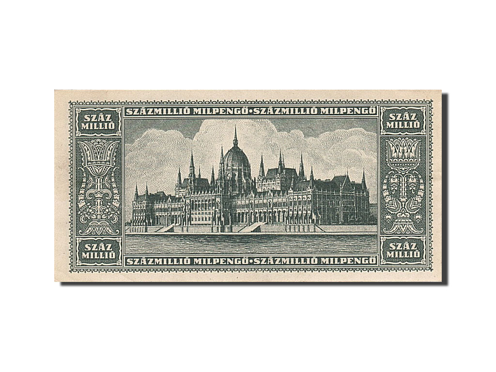 Hungary, 100 Million Milpengö, 1946, 1946-06-03, KM:130, UNC(63)