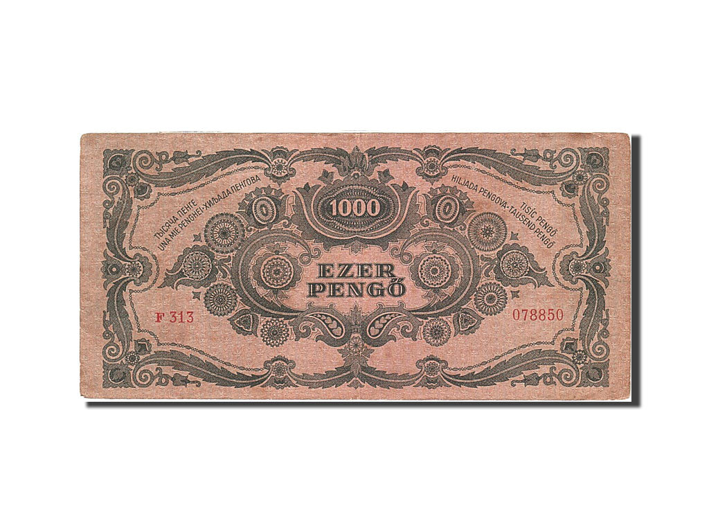 Hungary, 1000 Pengö, 1945-1946, 1945-07-15, KM:118a, EF(40-45)