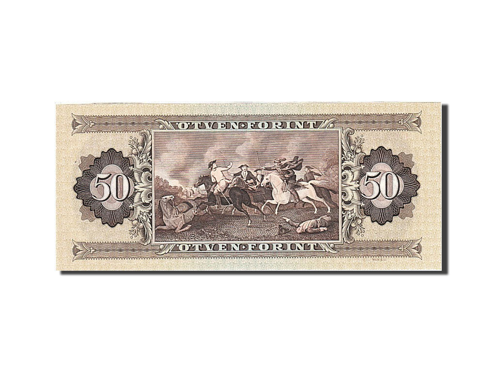 Banknote, Hungary, 50 Forint, 1957-1983, 1980-09-30, KM:170e, UNC(65-70)