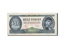 Banknote, Hungary, 20 Forint, 1957-1983, 1980-09-30, KM:169g, UNC(60-62)