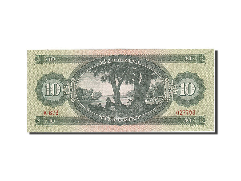 Banknote, Hungary, 10 Forint, 1957-1983, 1960-08-24, KM:168b, UNC(65-70)