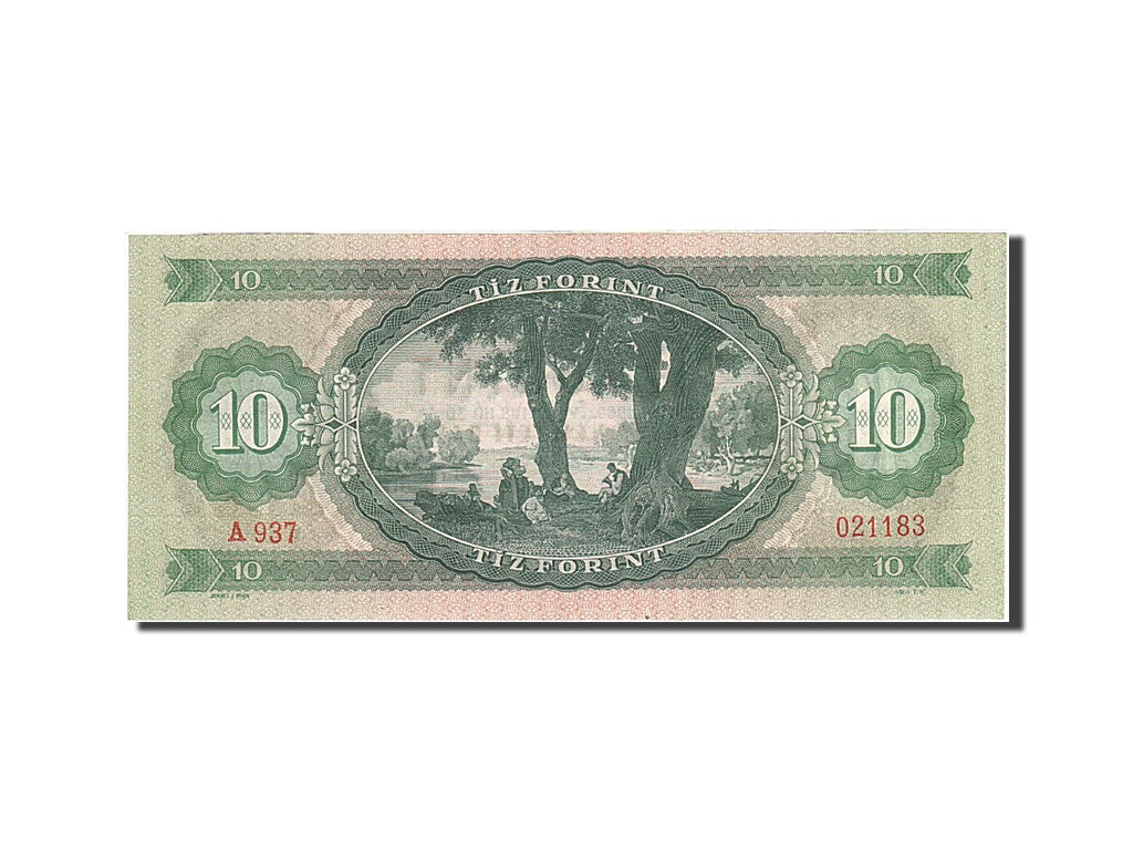Banknote, Hungary, 10 Forint, 1957-1983, 1969-06-30, KM:168d, UNC(65-70)