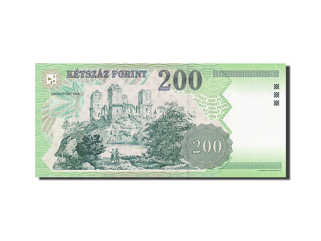 Ungarn, 200 Forint, 1997-1998, KM:178a, 1998, UNC(65-70)