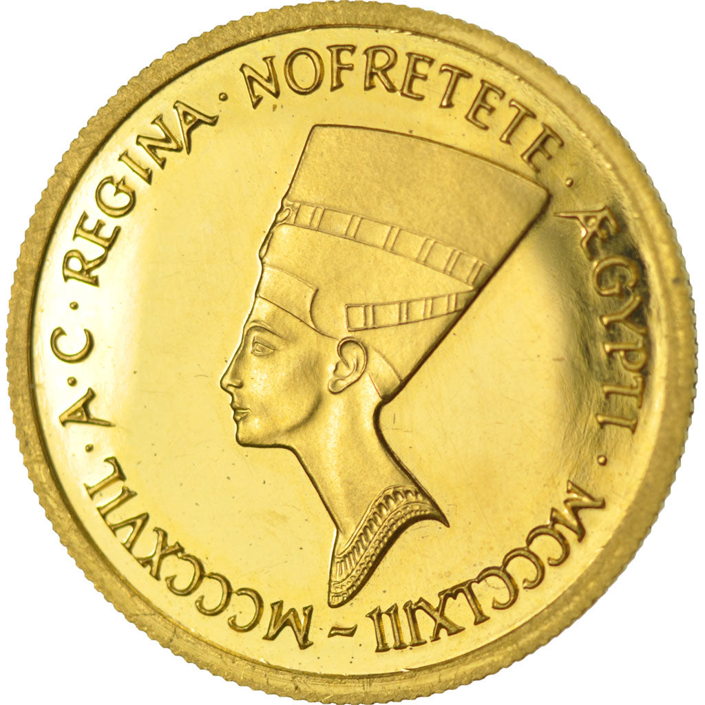 FRANCE, History, French Fifth Republic, Medal, MS(60-62), Gold, 3.97