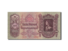 Hungary, 100 Pengö, 1928-1930, 1930-07-01, KM:98, UNC(65-70)