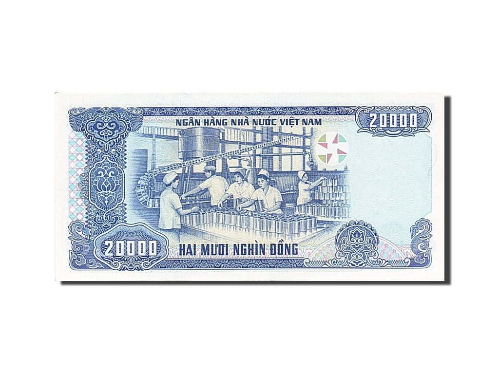 Vietnam, 20,000 Dong, 1988-1991, 1991, KM:110a, UNC(63)