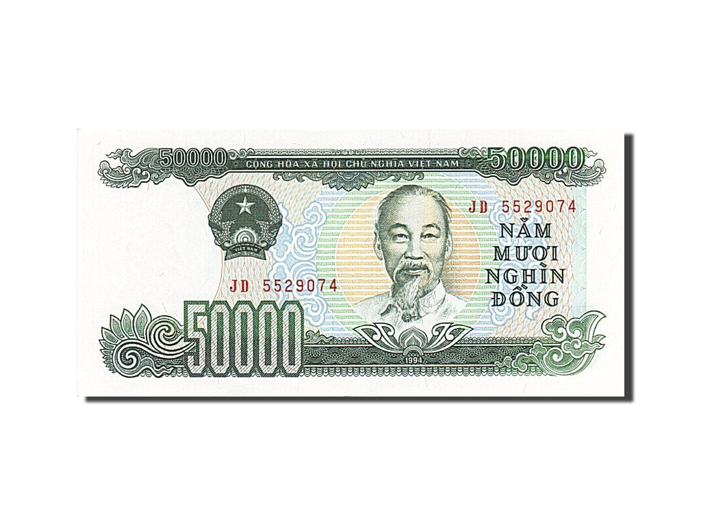 Vietnam, 50,000 Dong, 1988-1991, 1994, KM:116a, UNC(63)