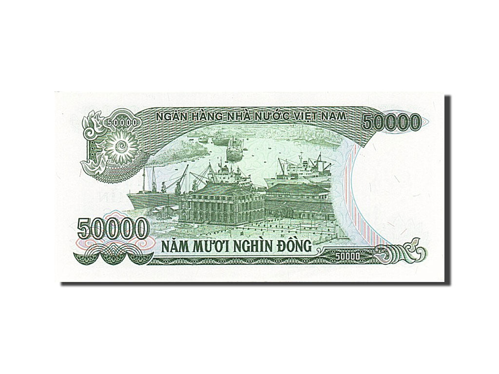 Vietnam, 50,000 Dong, 1988-1991, 1994, KM:116a, UNC(63)