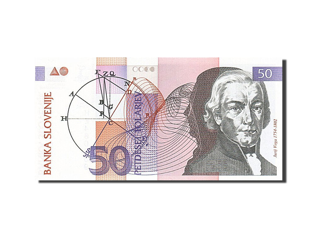 Banknote, Slovenia, 50 Tolarjev, 1992-1993, 1992-01-15, KM:13a, UNC(65-70)
