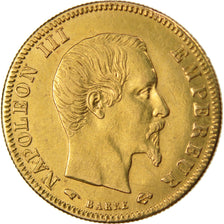 FRANCE, Napoléon III, 5 Francs, 1859, Paris, KM #787.1, AU(50-53), Gold, 16.7, G