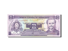 Banknote, Honduras, 2 Lempiras, 1992-1993, 1994-05-12, KM:72c, UNC(63)
