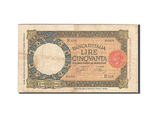 Italy, 50 Lire, 1930-1933, KM:54a, 1933-10-11, VF(30-35)