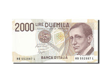Banknote, Italy, 2000 Lire, 1990-1994, 1990-10-03, KM:115, UNC(65-70)