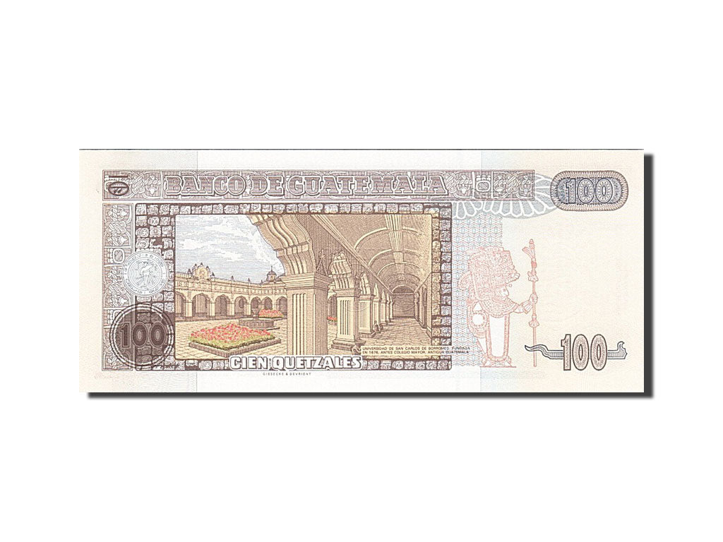 Guatemala, 100 Quetzales, 2001, 2001-04-09, KM:104a, NEUF