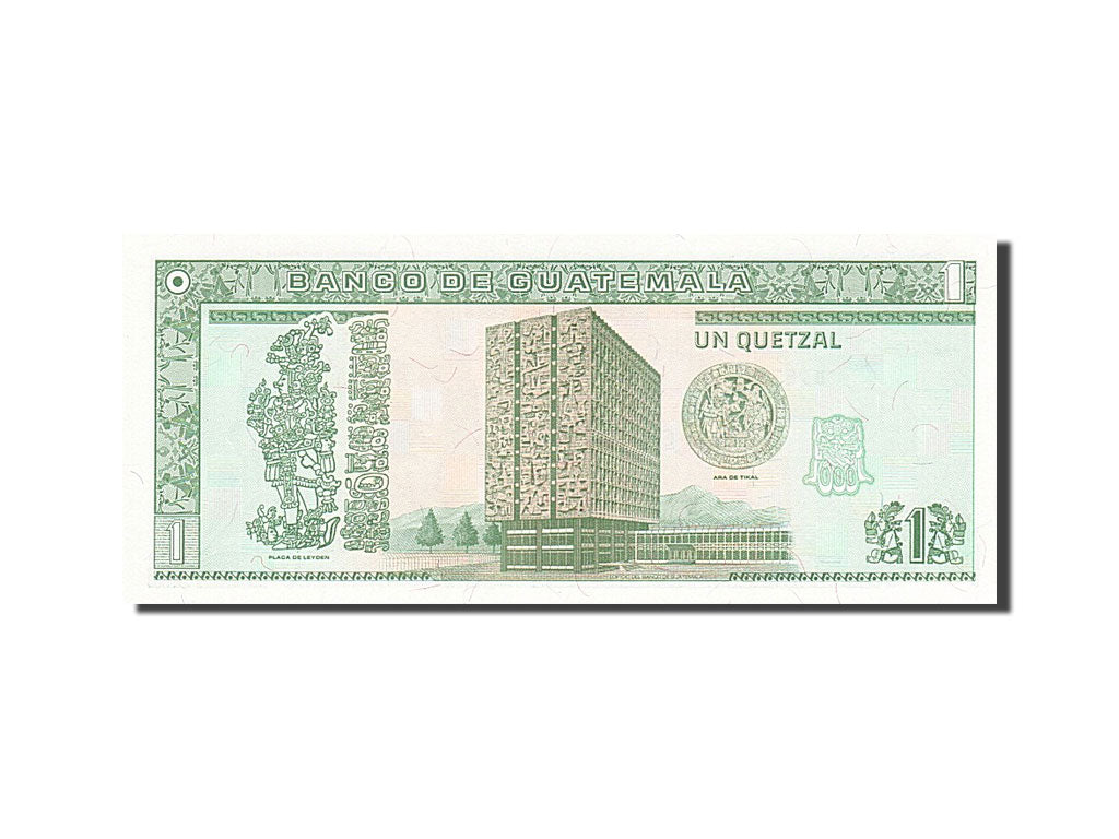 Banknote, Guatemala, 1 Quetzal, 1993-1995, 1993-10-27, KM:87a, UNC(65-70)