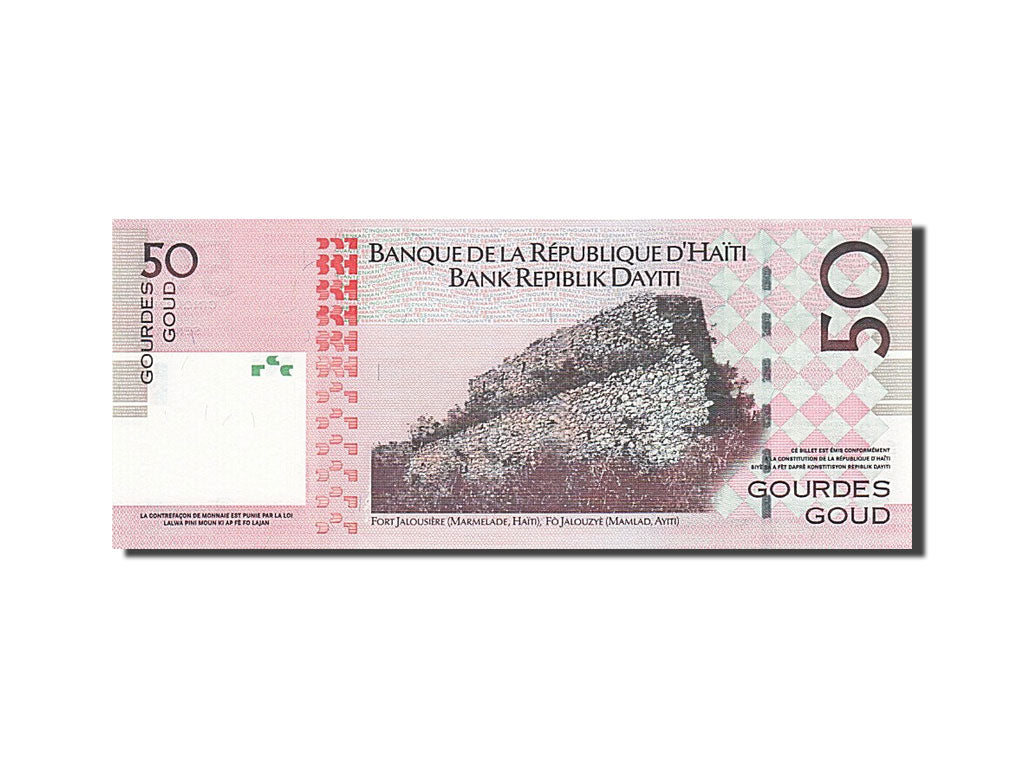 Banknote, Haiti, 50 Gourdes, 2004, 2004, KM:274a, UNC(65-70)