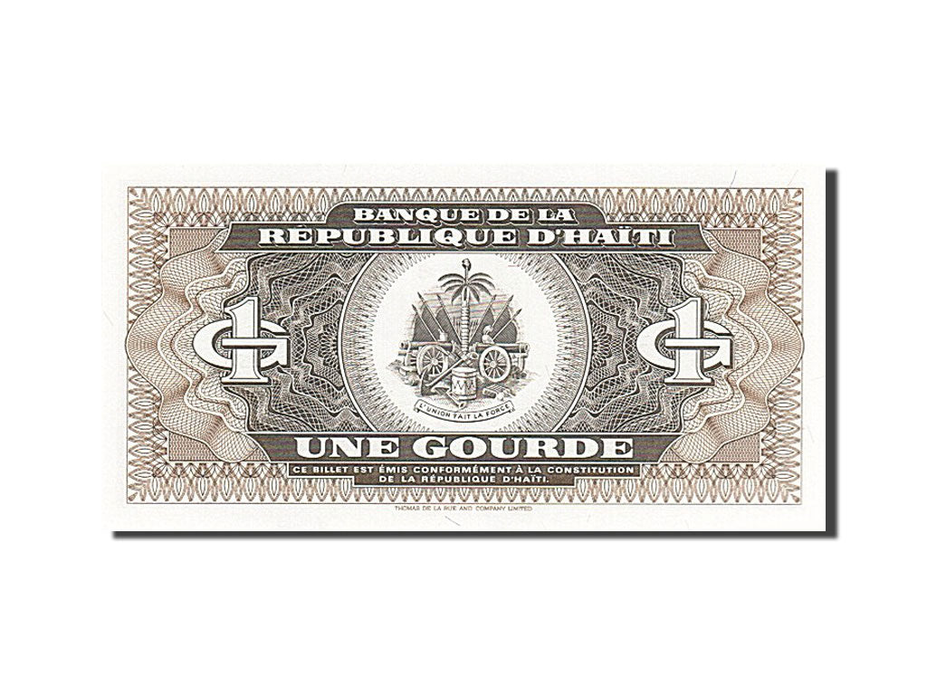 Haiti, 1 Gourde, 1992-1994, 1992, KM:259a, UNC(65-70)