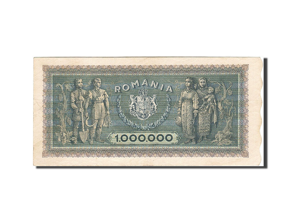 Romania, 1,000,000 Lei, 1947, 1947-04-16, KM:60a, AU(55-58)
