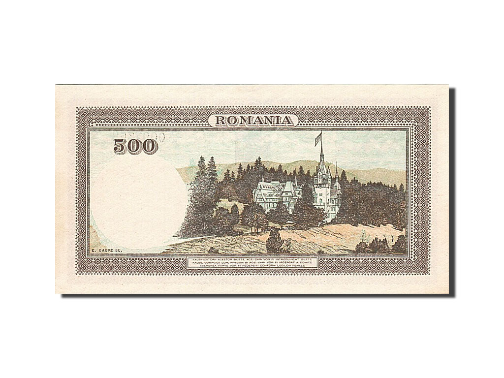Romania, 500 Lei, 1940, 1940-11-01, KM:51a, UNC(65-70)