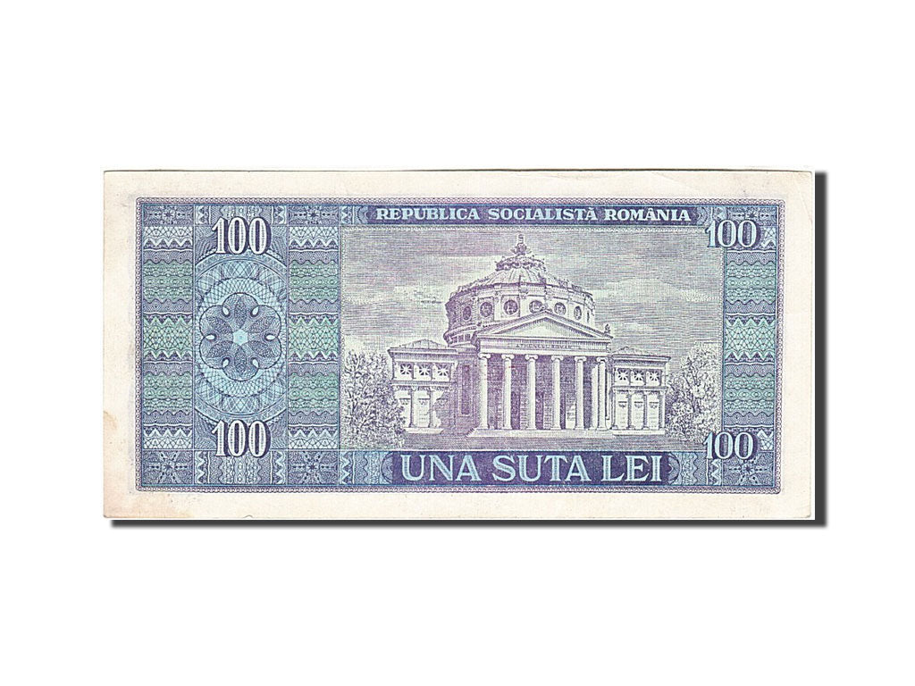 Rumänien, 100 Lei, 1966, 1966, KM:97a, AU(55-58)