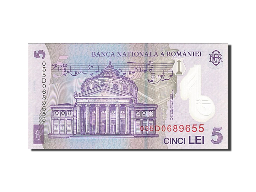 Romania, 5 Lei, 2005, 2005-07-01, KM:118a, UNC(65-70)
