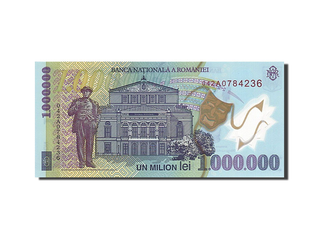 Romania, 1,000,000 Lei, 2000-2001, 2003, KM:116a, UNC(65-70)