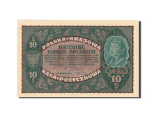 Poland, 10 Marek, 1919, KM:25, 1919-08-23, UNC(65-70)