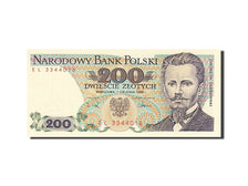 Banknot, Polska, 200 Zlotych, 1974-1976, 1988-12-01, KM:144c, UNC(65-70)
