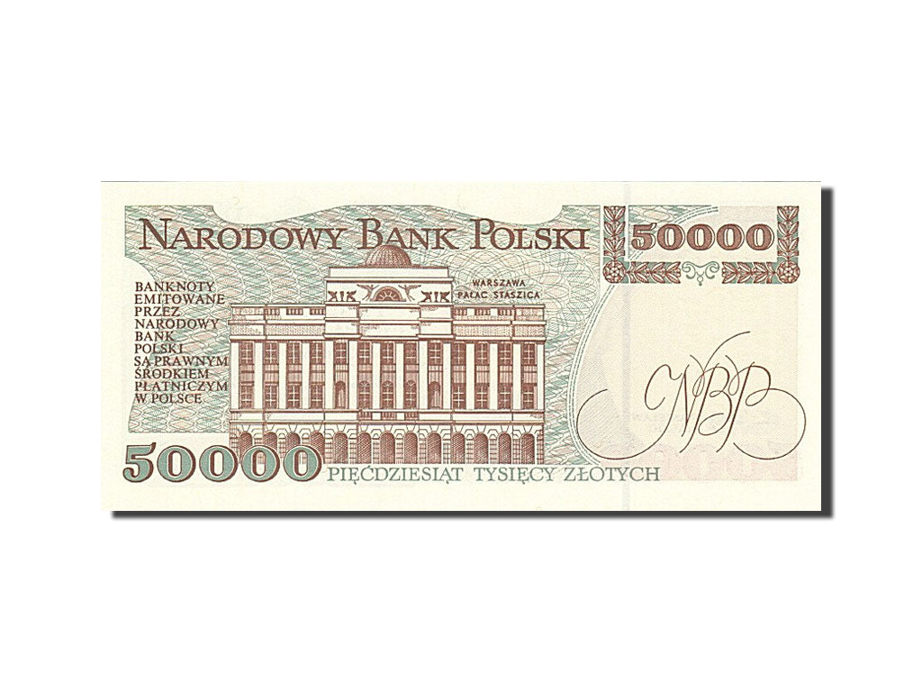 Poland, 50,000 Zlotych, 1993, KM:159a, 1993-11-16, UNC(65-70)
