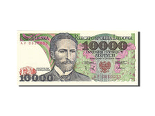Poland, 10,000 Zlotych, 1987-1990, KM:151b, 1988-12-01, UNC(65-70)