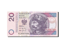 Poland, 20 Zlotych, 1994-1995, KM:174a, 1994-03-25, UNC(65-70)