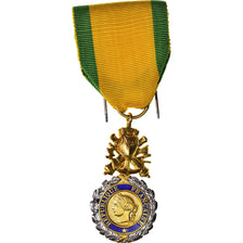 França, Troisième République, Valeur et Discipline, medalha, 1870, Não