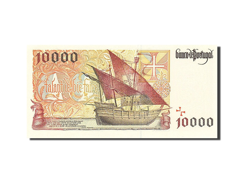 Billet, Portugal, 10,000 Escudos, 1995-1997, 1997-07-10, KM:191b, NEUF