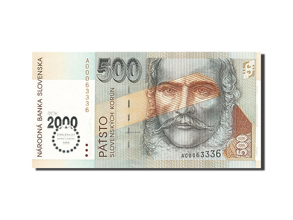 Banknote, Slovakia, 500 Korun, 1993, 1993-10-01, KM:23a, UNC(65-70)