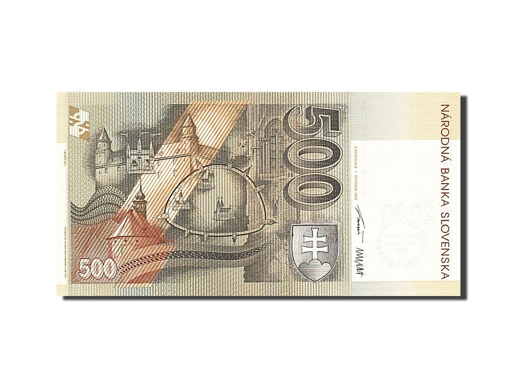 Banknote, Slovakia, 500 Korun, 1993, 1993-10-01, KM:23a, UNC(65-70)