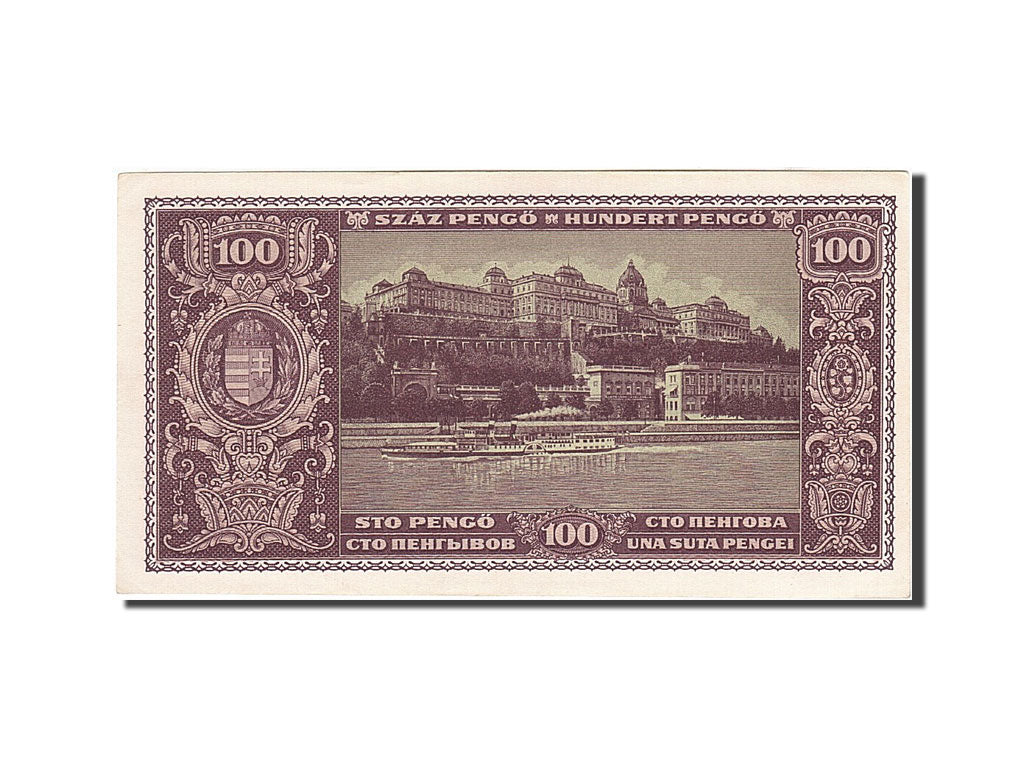 Ungarn, 100 Pengö, 1945, 1945-04-05, KM:111b, UNC(63)