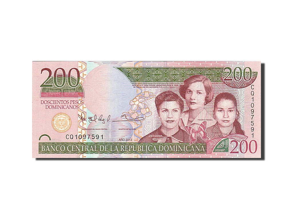 Dominican Republic, 200 Pesos Dominicanos, 2013, 2013, UNC(65-70)