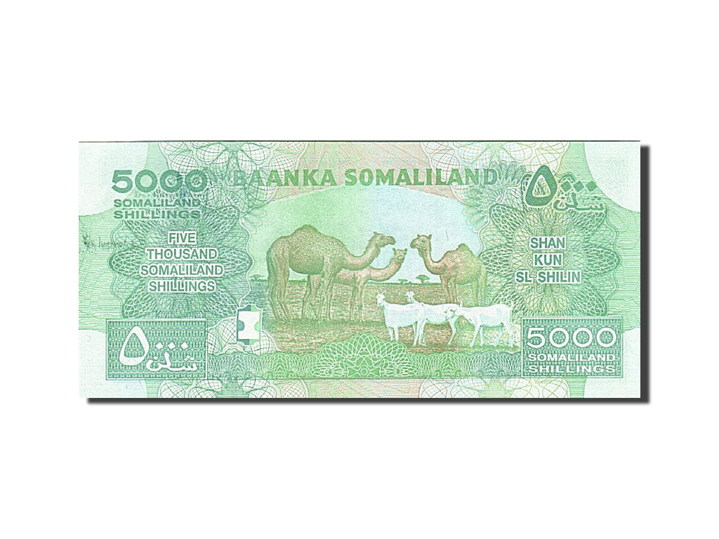 Somaliland, 5000 Shillings, 2011, 2011, UNC(65-70)