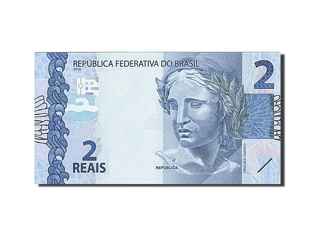 Brazil, 2 Reais, 2010, 2010, UNC(65-70)