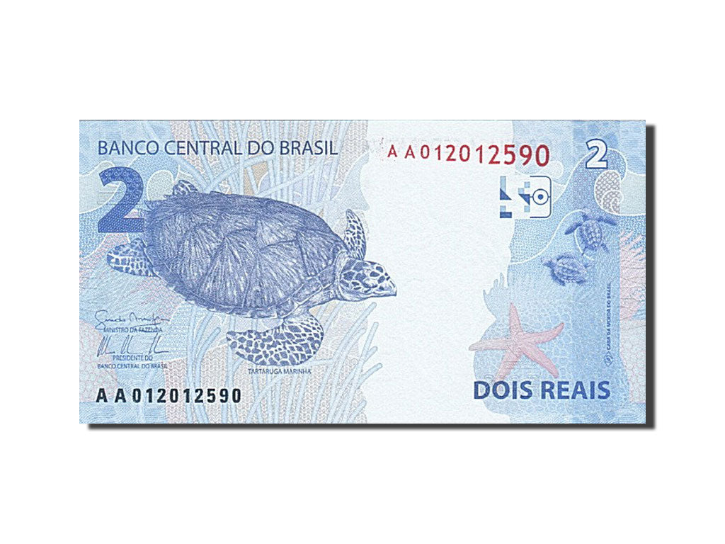Brazil, 2 Reais, 2010, 2010, UNC(65-70)