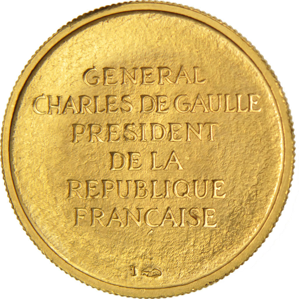 Francia, Medal, French Fifth Republic, 1980, SPL, Oro