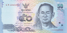 Geldschein, Thailand, 50 Baht, 2013, 2013, UNZ