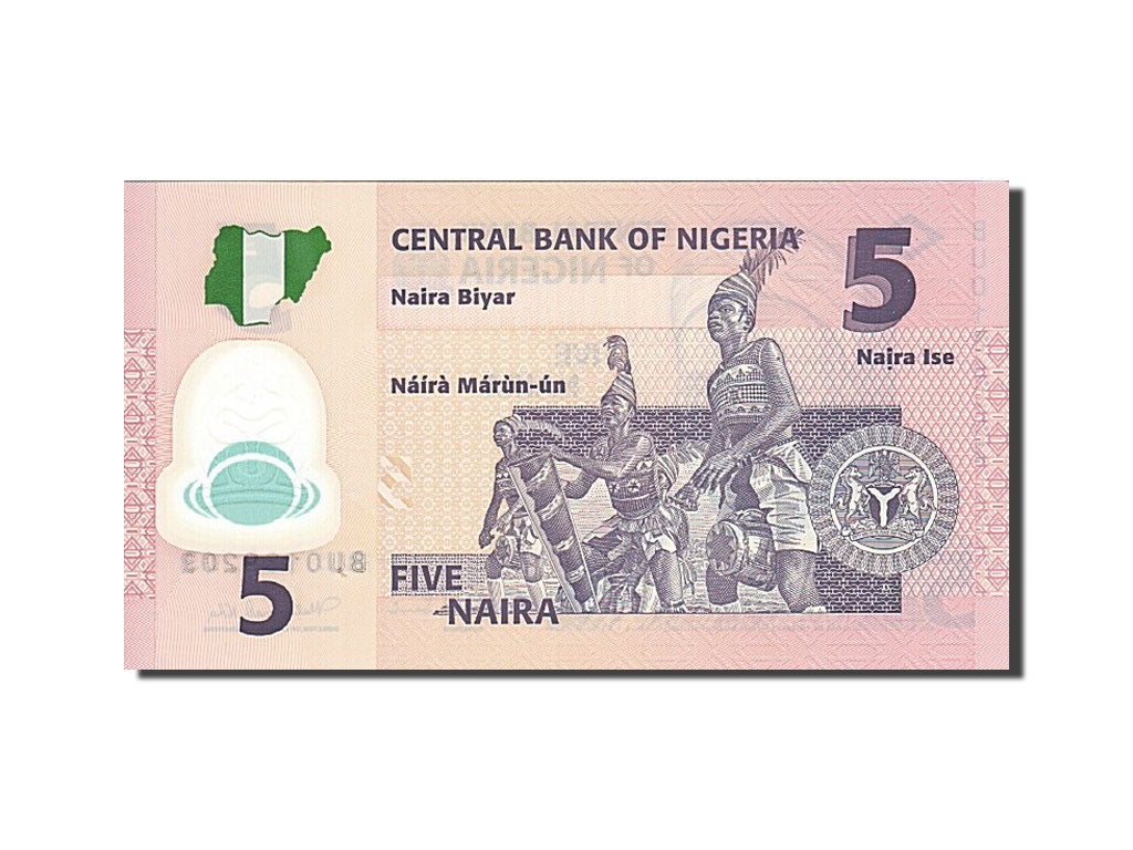 Nigeria, 5 Naira, 2011, 2011, UNC(65-70)