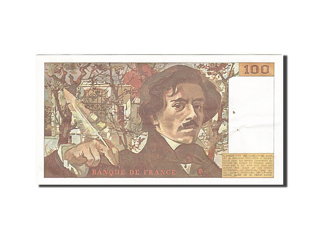 Biljet, Frankrijk, 100 Francs, 1978, 1986, SUP, Fayette:69.10, KM:154b