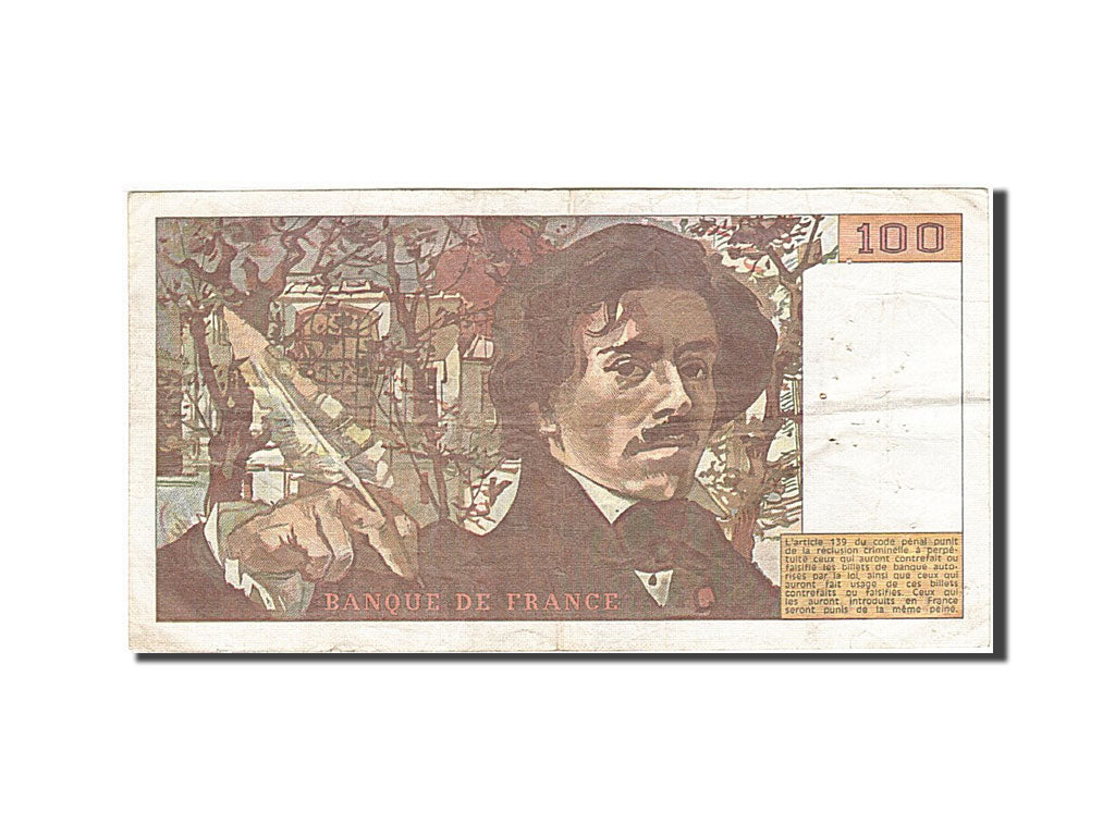 France, 100 Francs, 1978, KM:154b, 1982, VF(20-25), Fayette:69.6