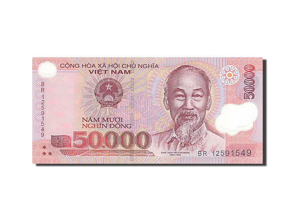 Banknote, Viet Nam, 50000 Dông, 2012, 2012, UNC(65-70)