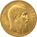 FRANCE, Napoléon III, 20 Francs, 1853, Paris, KM #781.1, AU(55-58), Gold, Gadour
